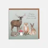 Lottie Murphy Woodland Animals - From Us All- Christmas Card- Christmas Cards|Christmas