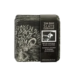 Selbrae Woodland Slate Coasters- Set of 4- Tea|Coasters