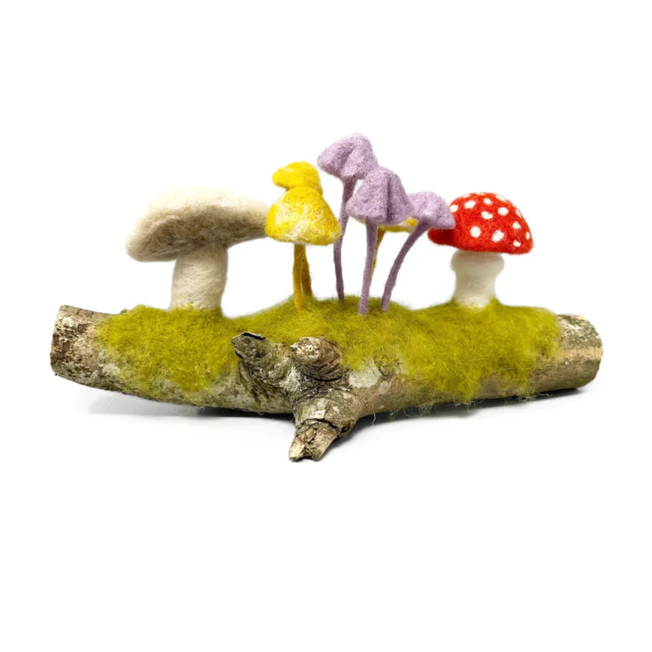 The Crafty Kit Co. Woodland Toadstools Needle Felting Kit- Crafts