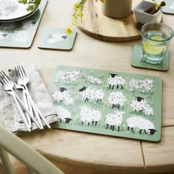 Ulster Weavers Woolly Sheep Set of 4 Placemats- Melamine