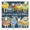 Emma Ball Woolly Sheep Woolly Good Birthday Greetings Card- Greeting Cards