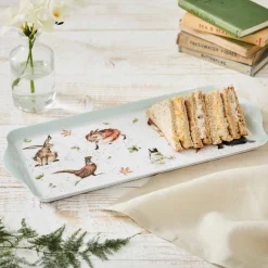 Wrendale Designs Melamine Sandwich Tray- Tea|Trays
