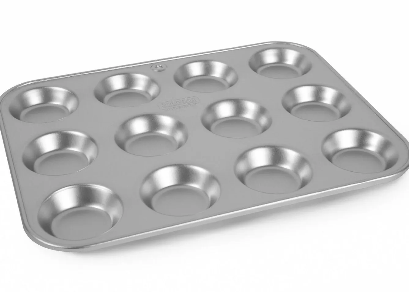 Silverwood 12 x 9 Inch Twelve Hole Tart Tray- Bakeware