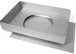 Silverwood 13 x 9 x 2in Rectangular Loose Bottom Traybake Pan- Bakeware