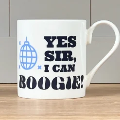 Mclaggan Smith Yes Sir, I Can Boogie Bone China Mug- Tea|Whimsical