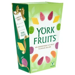 Tea & Biscuits York Fruits Carton 350g- Holiday Treats|Christmas