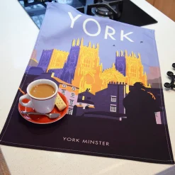 Town Towels York Minster Tea Towel- Tea|Tea Towels