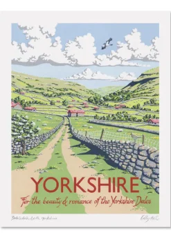 Kelly Hall Designs Yorkshire Card - Kelly Hall- Greeting Cards
