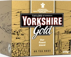 Tea & Biscuits Yorkshire Gold Tea Bags, 80 ct.- Tea
