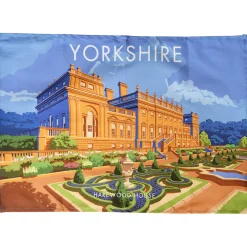 Town Towels Yorkshire - Harewood House Tea Towel- Tea|Tea Towels