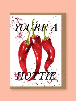 Studio Frewb. Your a Hottie Greetings Card- Valentine's Day|Greeting Cards