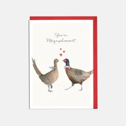Lottie Murphy 'You're Magnipheasant'  Valentine's Card- Valentine's Day