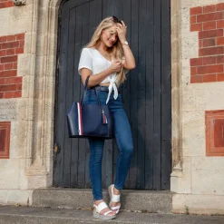 Zatchels Handmade Leather British Edit Totebag- Bags