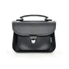Zatchels Handmade Leather Luna Navy Small Handbag- Bags