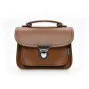 Zatchels Handmade Leather Luna Chestnut Small Handbag- Bags