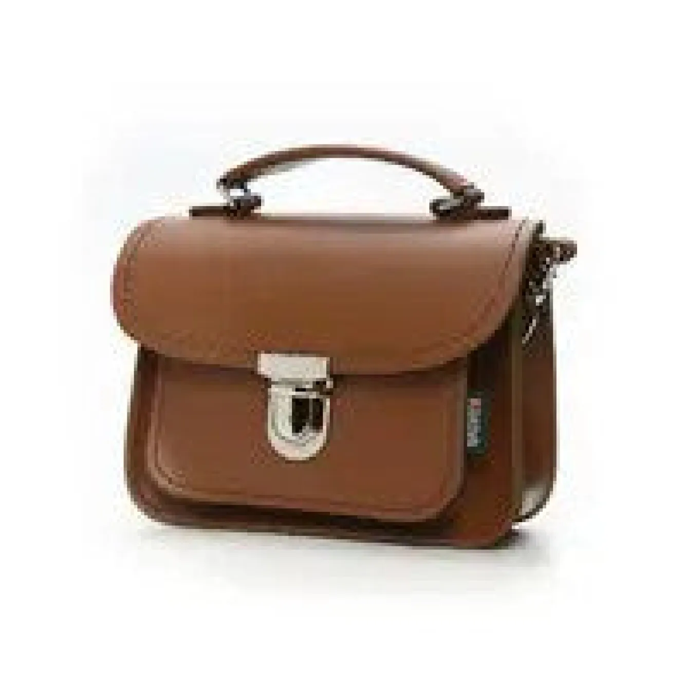 Zatchels Handmade Leather Luna Chestnut Small Handbag- Bags