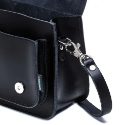 Zatchels Handmade Leather Micro Satchel - Navy- Bags