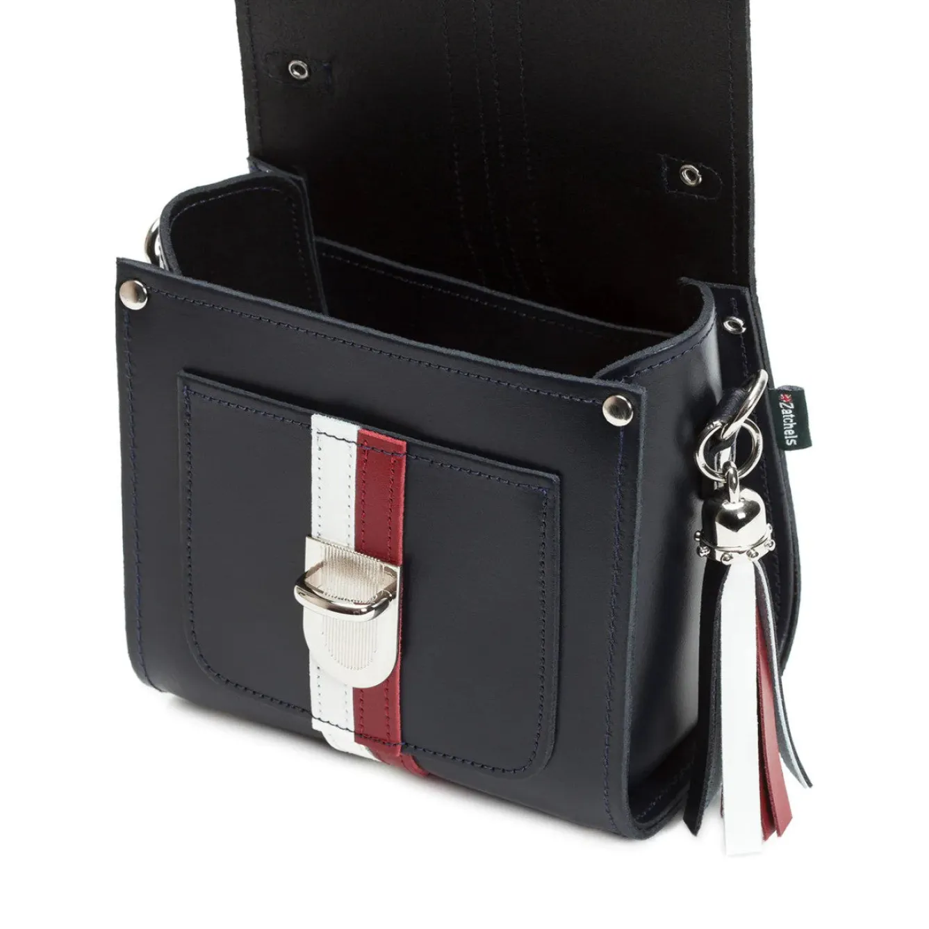 Zatchels Handmade Leather Sugarcube British Edit Plus Handbag- Bags
