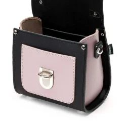 Zatchels Handmade Leather Sugarcube Rose Truffle Small Handbag- Bags