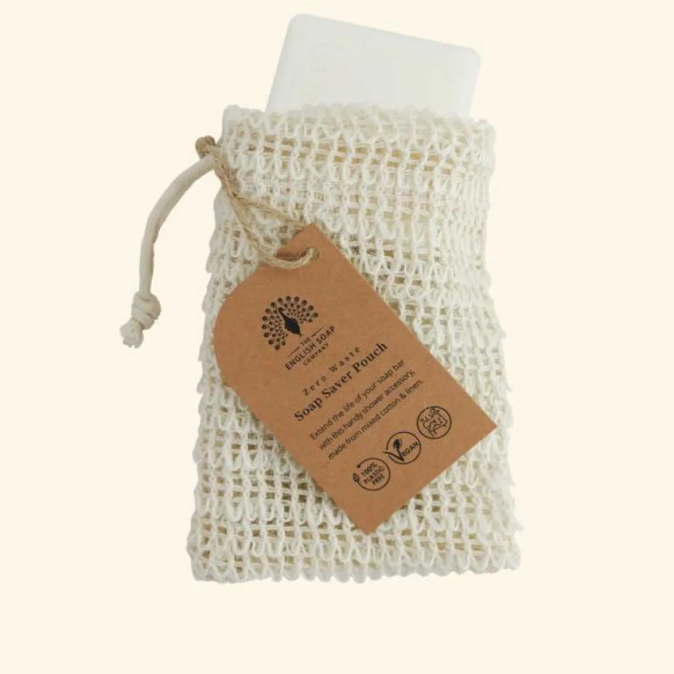 English Soap Company Zero Waste Soap Saver Pouch- Soaps & Lotions